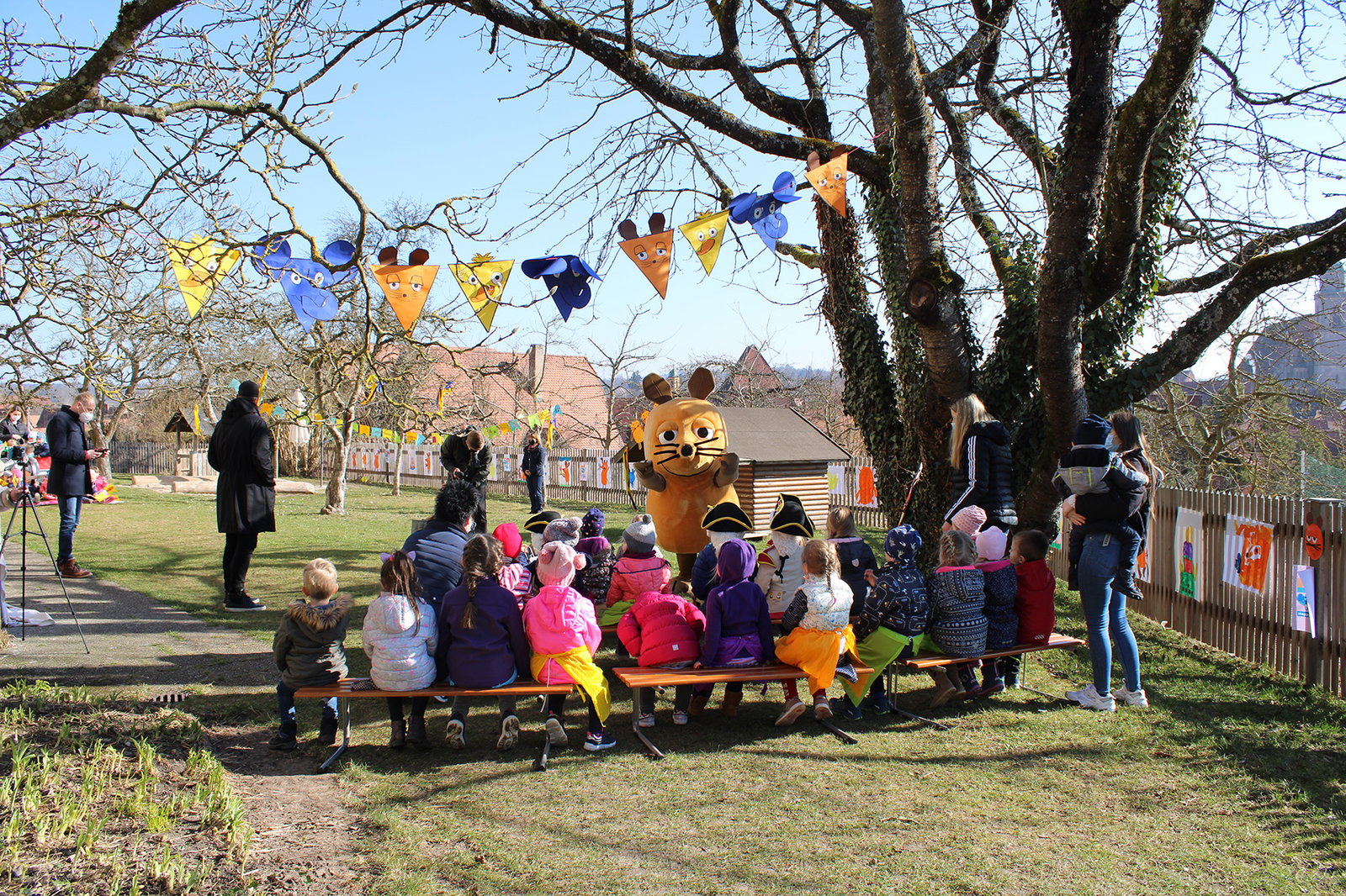 Maus im Kindergarten