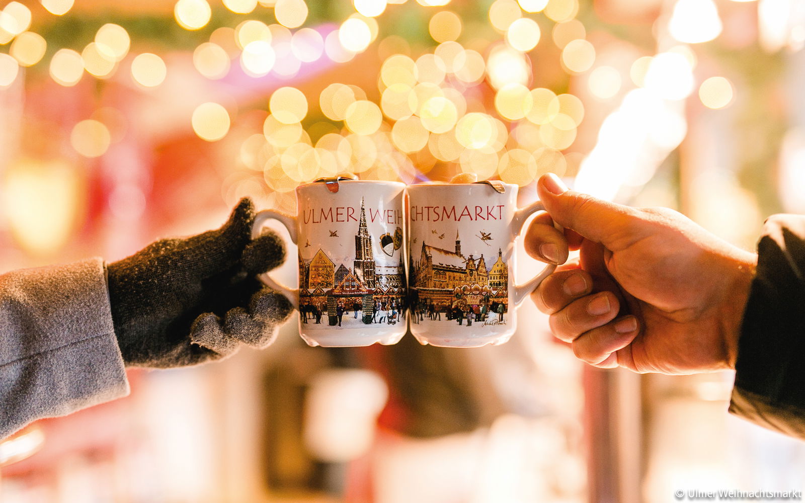 Glühwein und Punsch auf dem Ulmer Weihnachtsmarkt