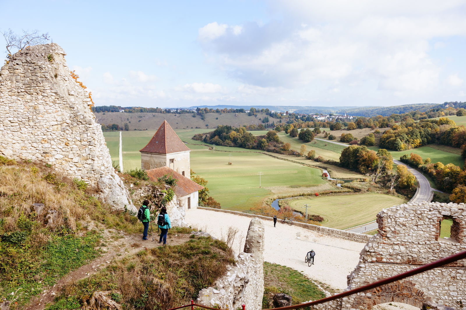 Albschäferweg - Aussicht von der Ruine Kaltenburg