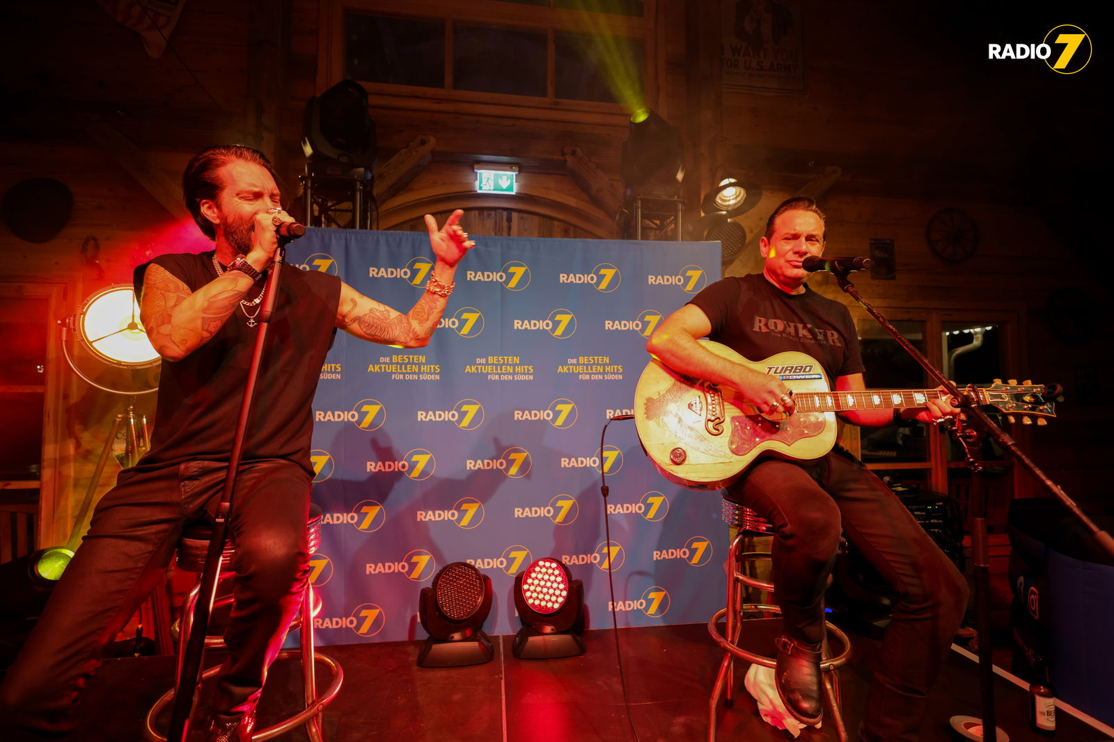 Radio 7 Minikonzert mit The BossHoss