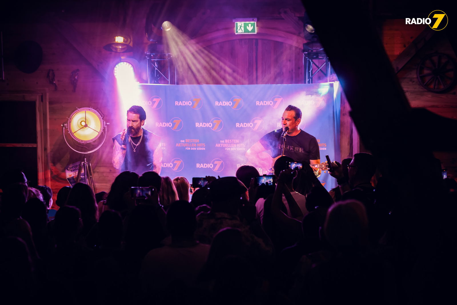 Radio 7 Minikonzert mit The BossHoss