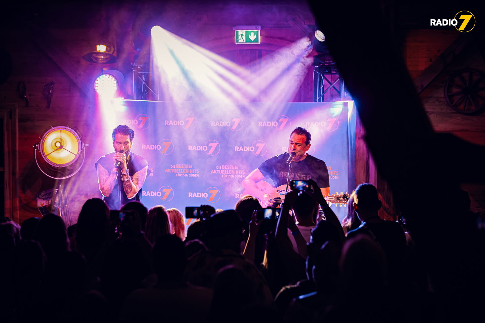 Radio 7 Minikonzert mit The BossHoss