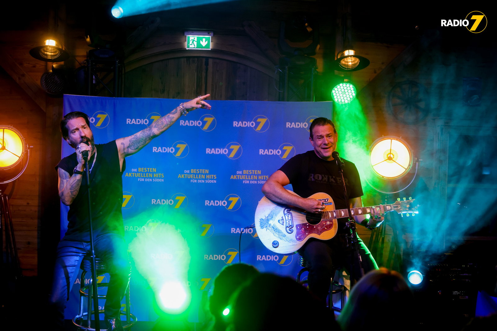 Radio 7 Minikonzert mit The BossHoss