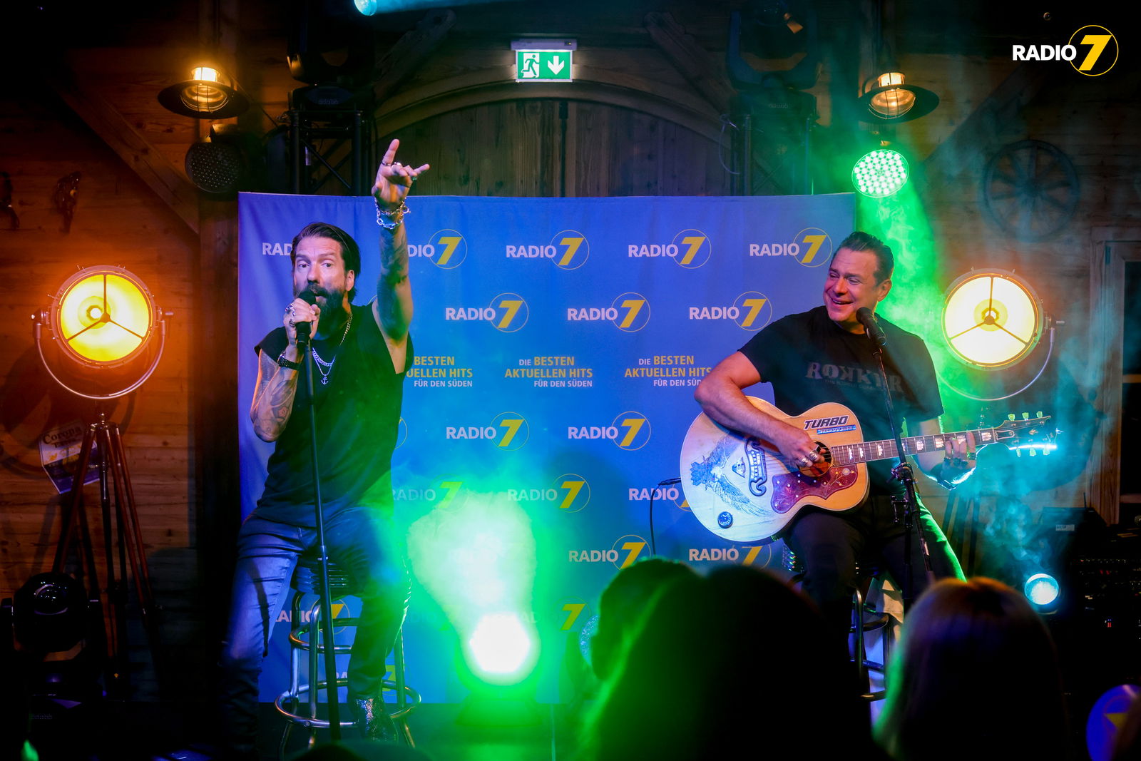 Radio 7 Minikonzert mit The BossHoss