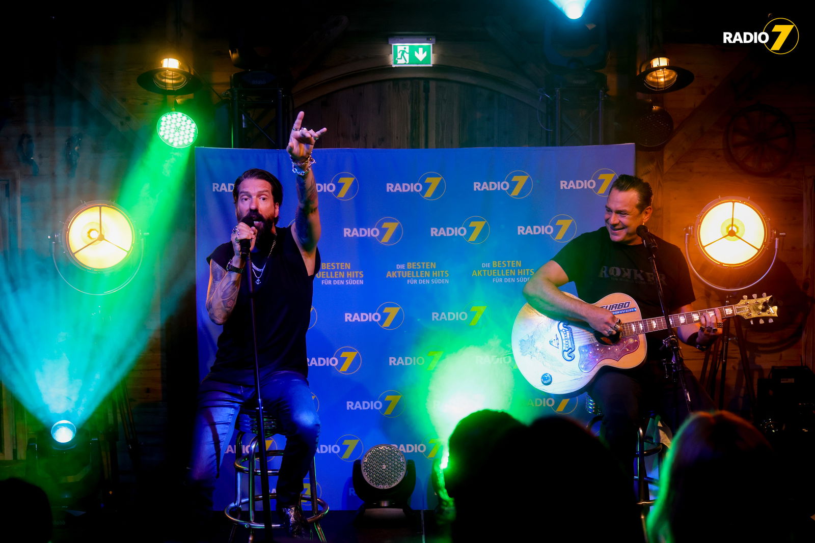 Radio 7 Minikonzert mit The BossHoss