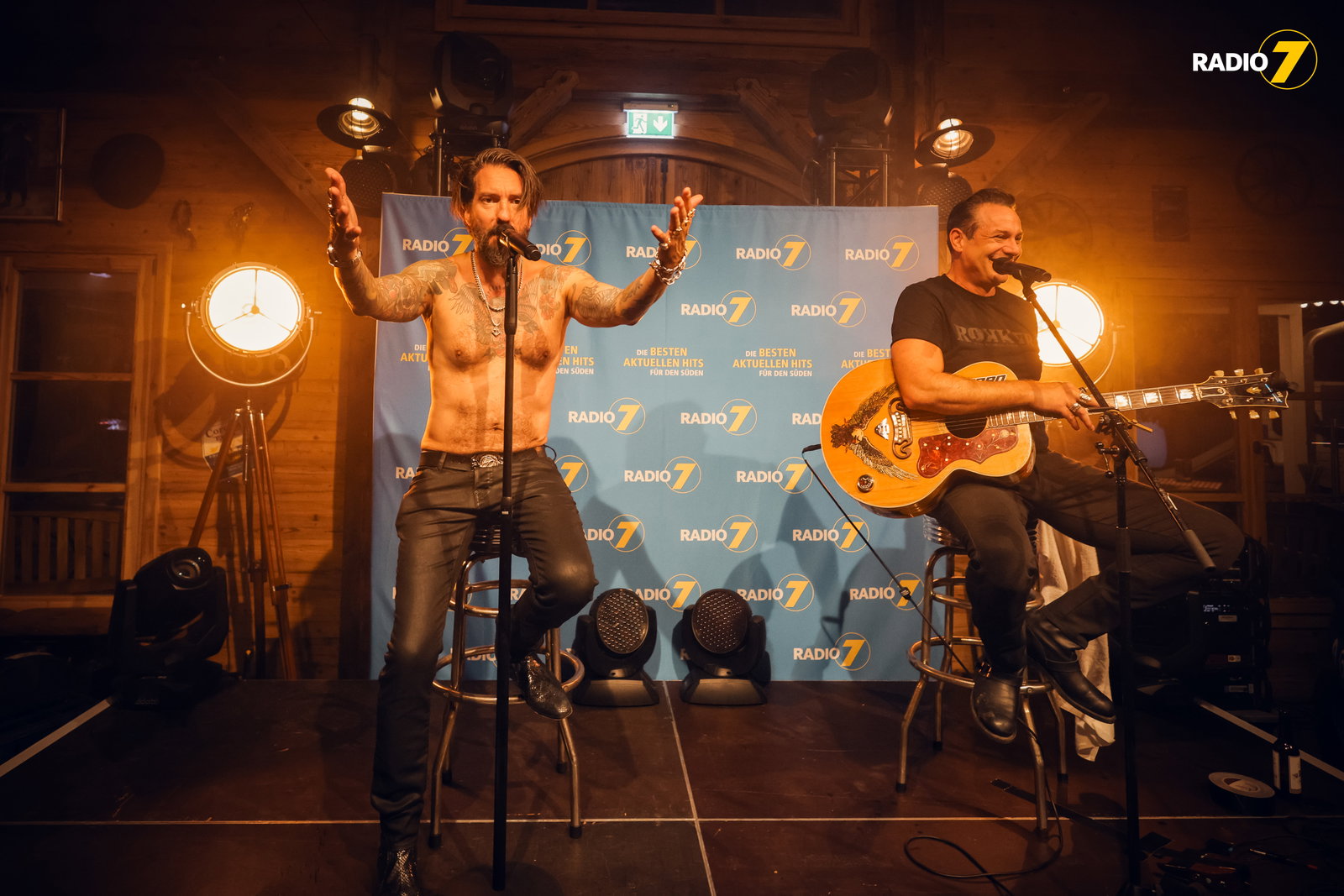 Radio 7 Minikonzert mit The BossHoss