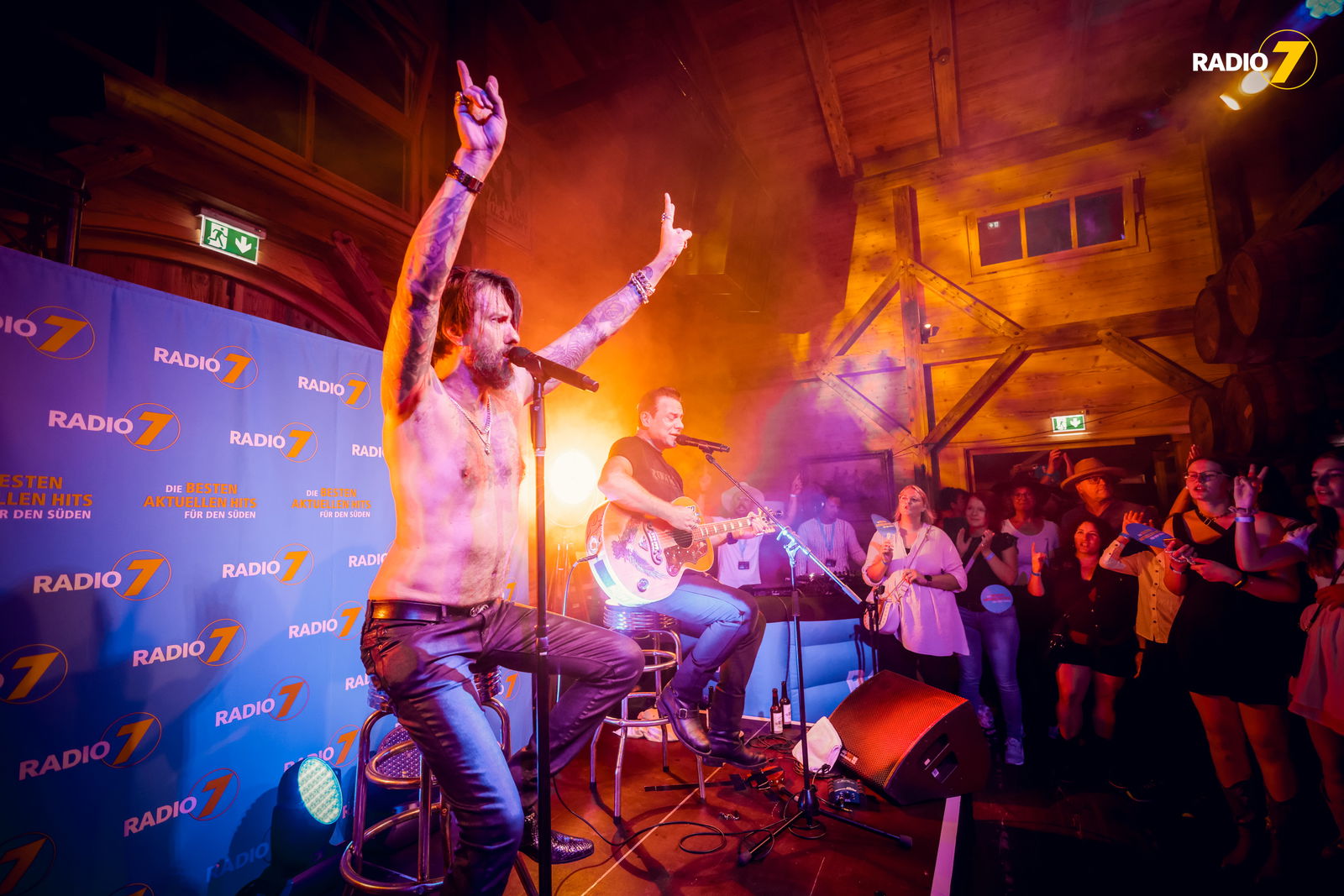 Radio 7 Minikonzert mit The BossHoss