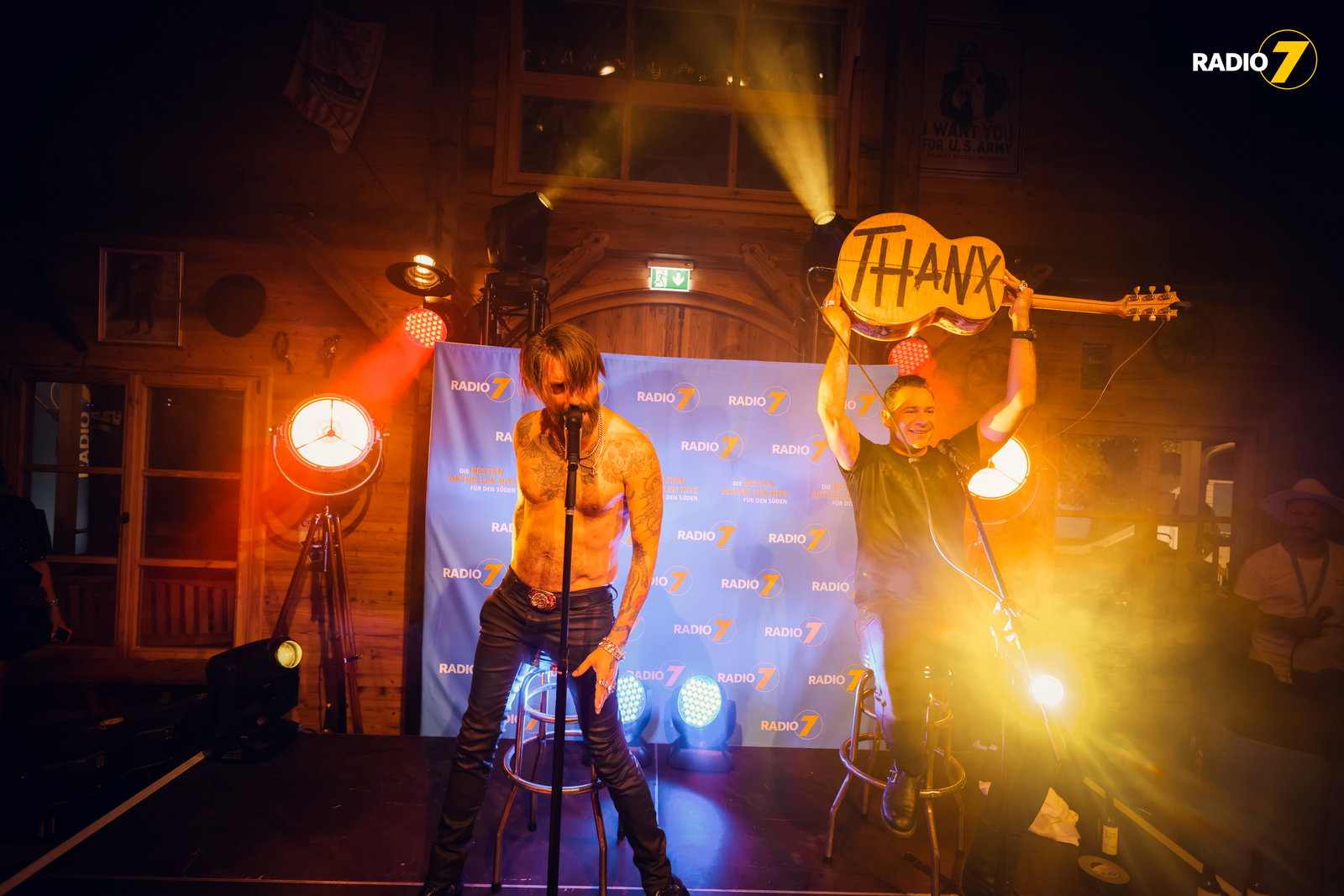 Radio 7 Minikonzert mit The BossHoss