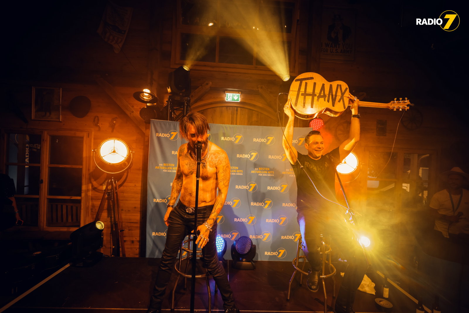 Radio 7 Minikonzert mit The BossHoss