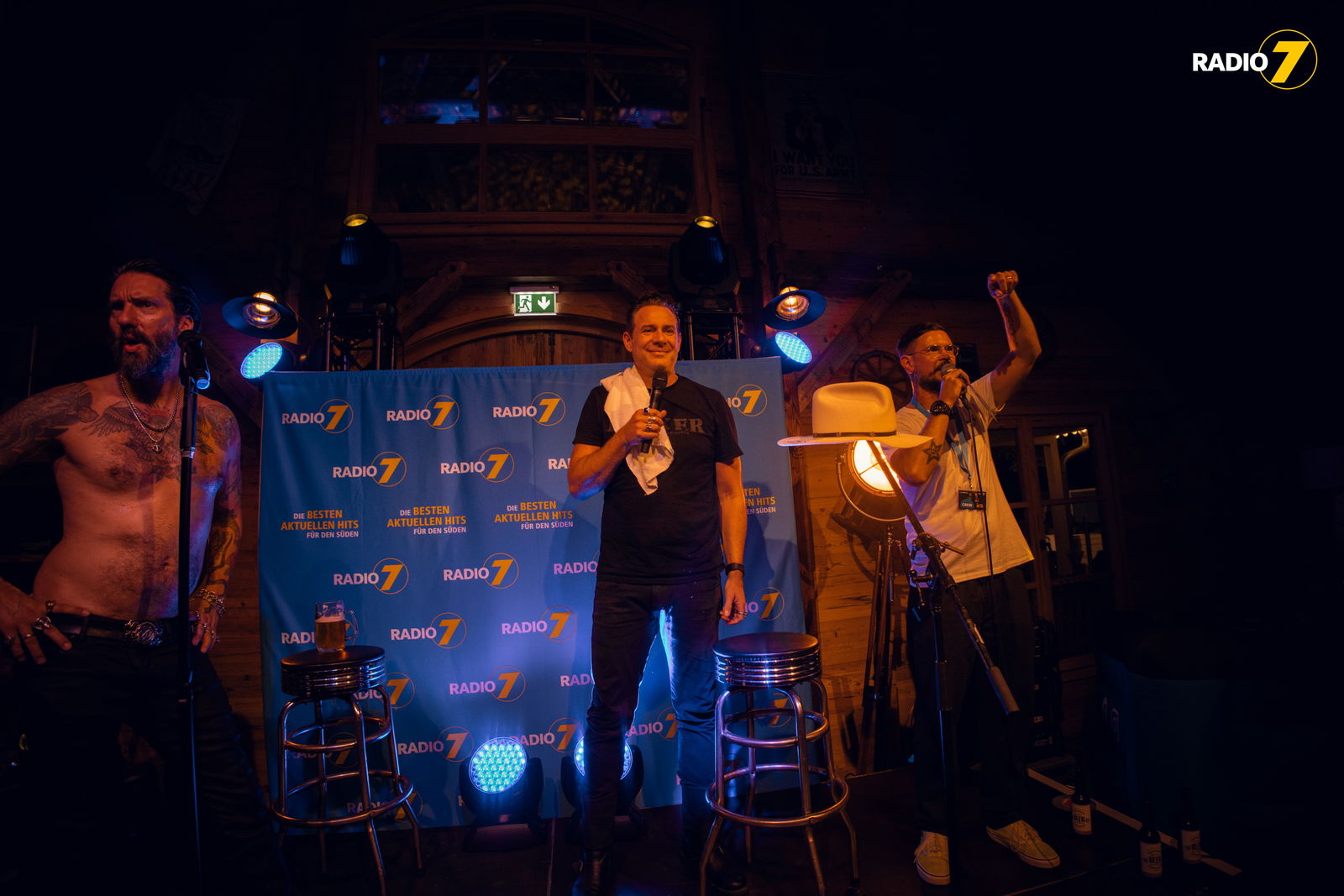 Radio 7 Minikonzert mit The BossHoss