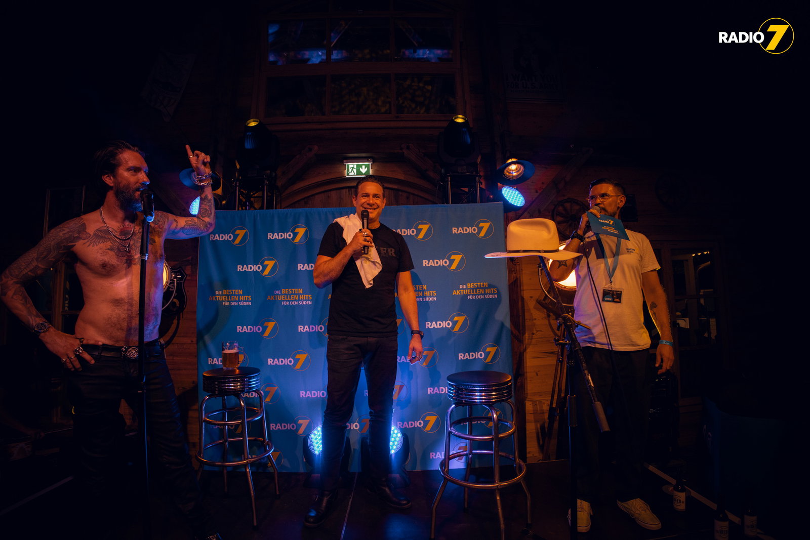 Radio 7 Minikonzert mit The BossHoss