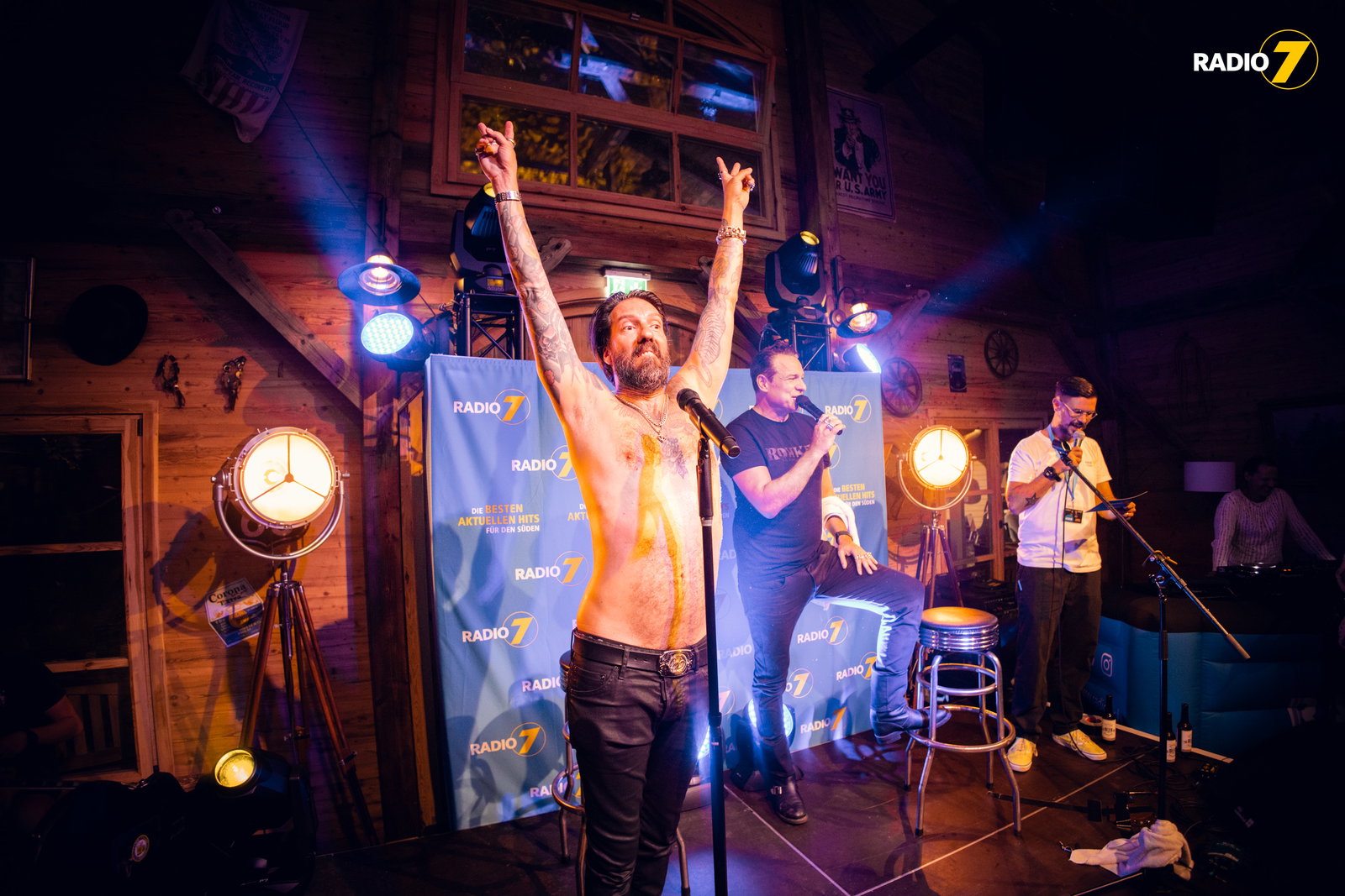 Radio 7 Minikonzert mit The BossHoss