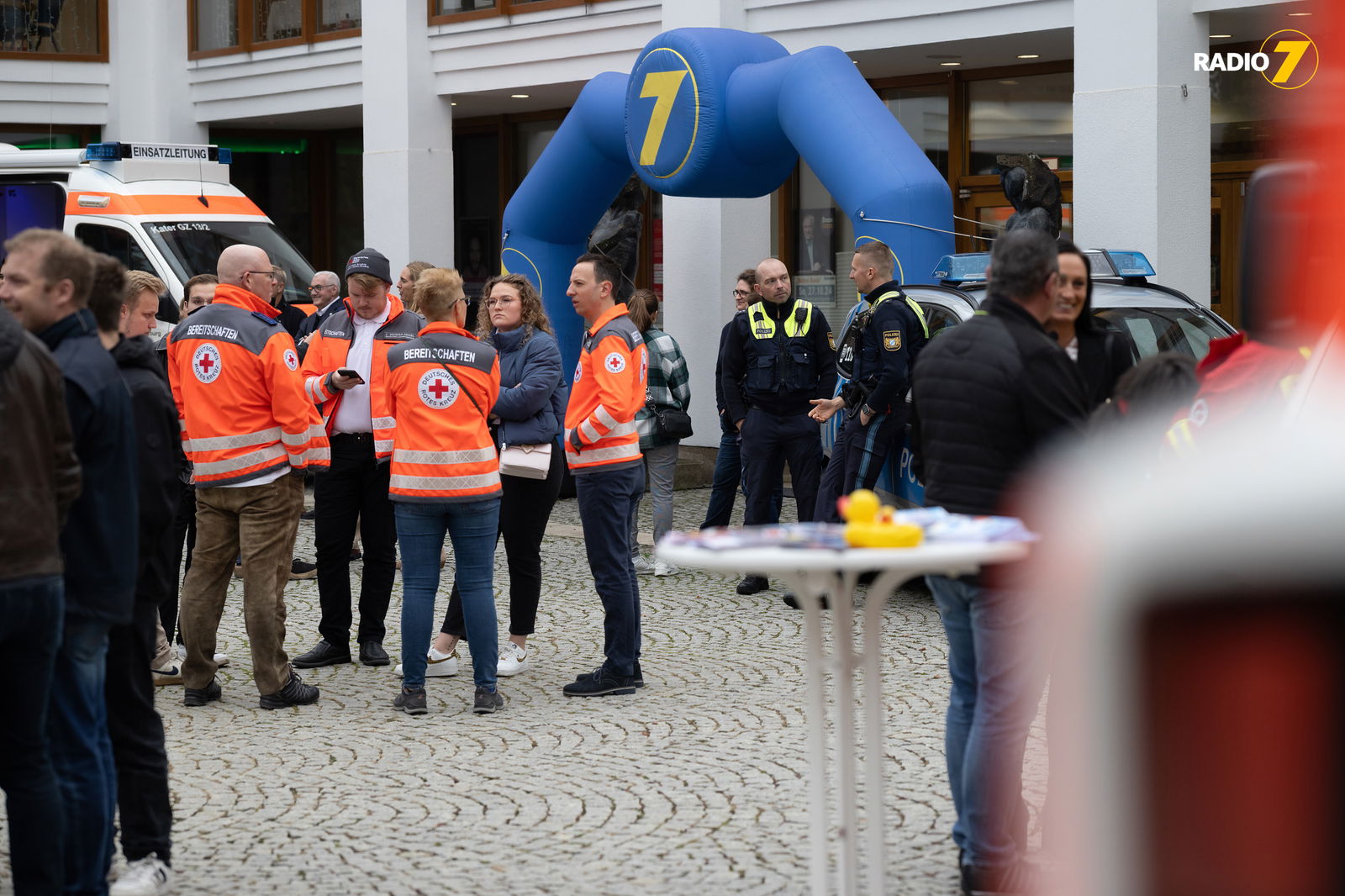 Michael Schulte beim Radio 7 DANKE-Konzert für unsere Hochwasserhelden