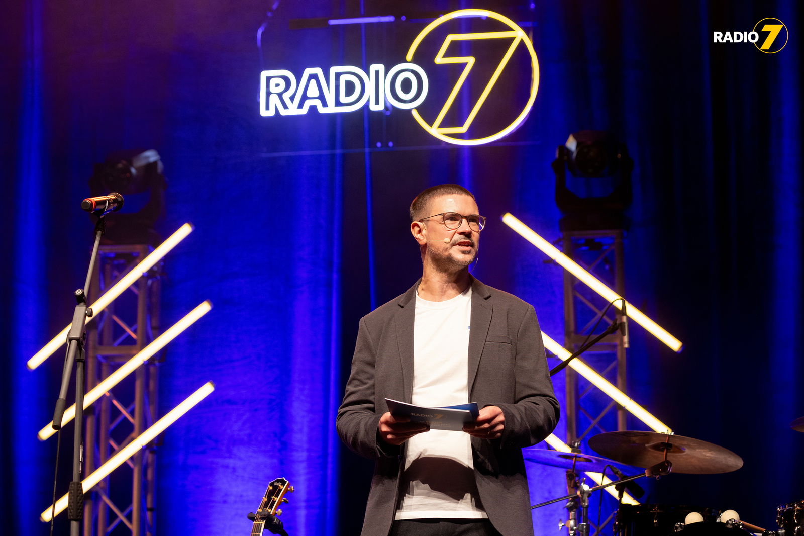 Michael Schulte beim Radio 7 DANKE-Konzert für unsere Hochwasserhelden