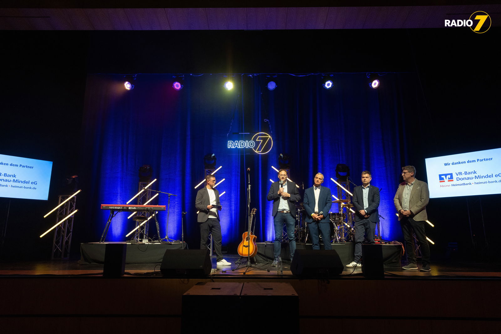 Michael Schulte beim Radio 7 DANKE-Konzert für unsere Hochwasserhelden