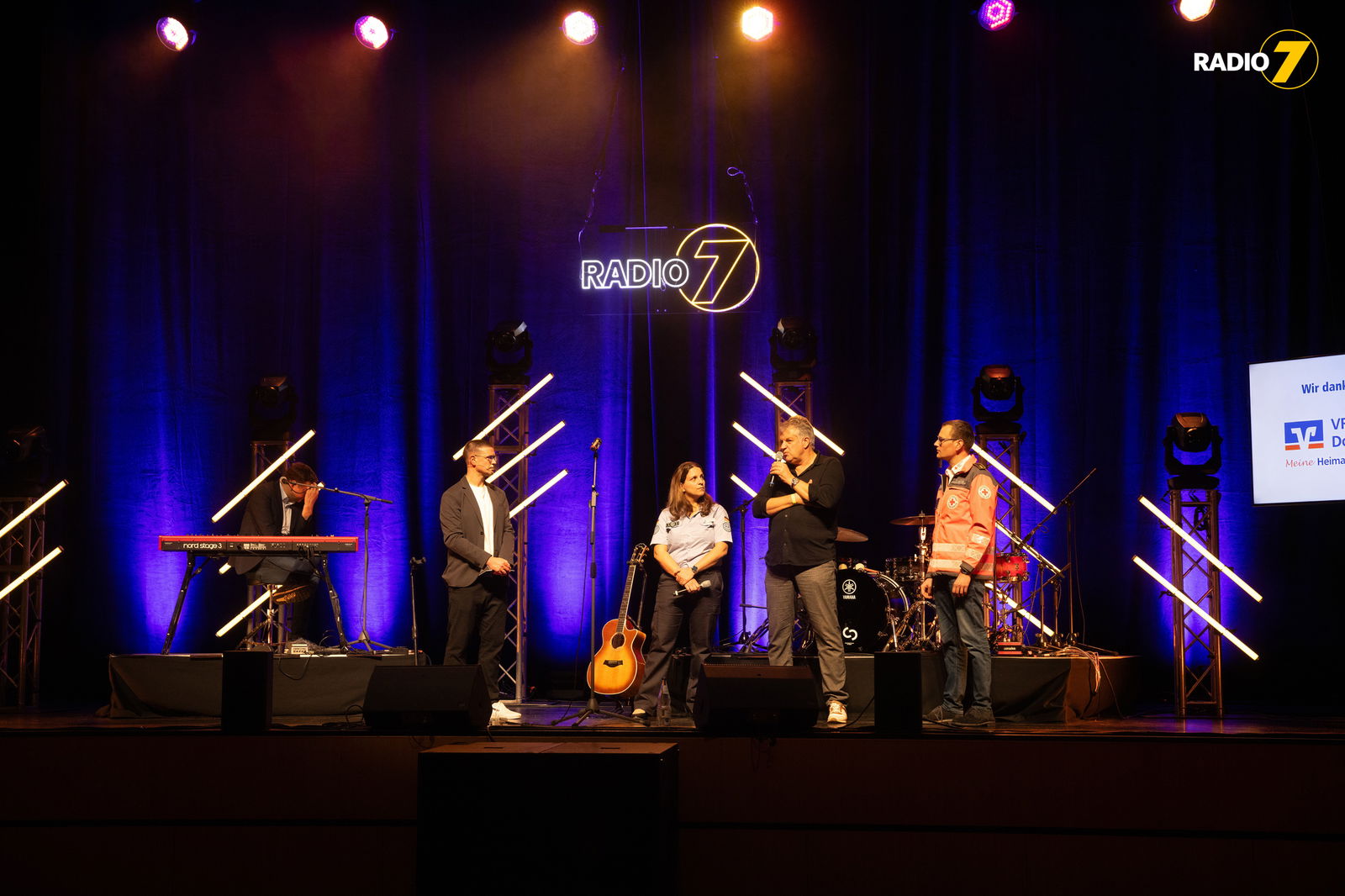 Michael Schulte beim Radio 7 DANKE-Konzert für unsere Hochwasserhelden