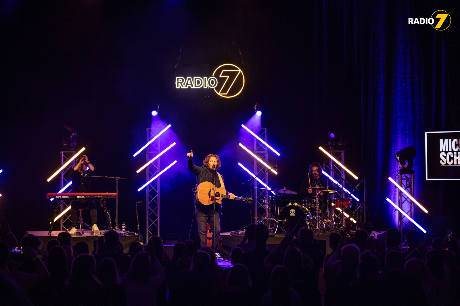 Michael Schulte beim Radio 7 DANKE-Konzert für unsere Hochwasserhelden