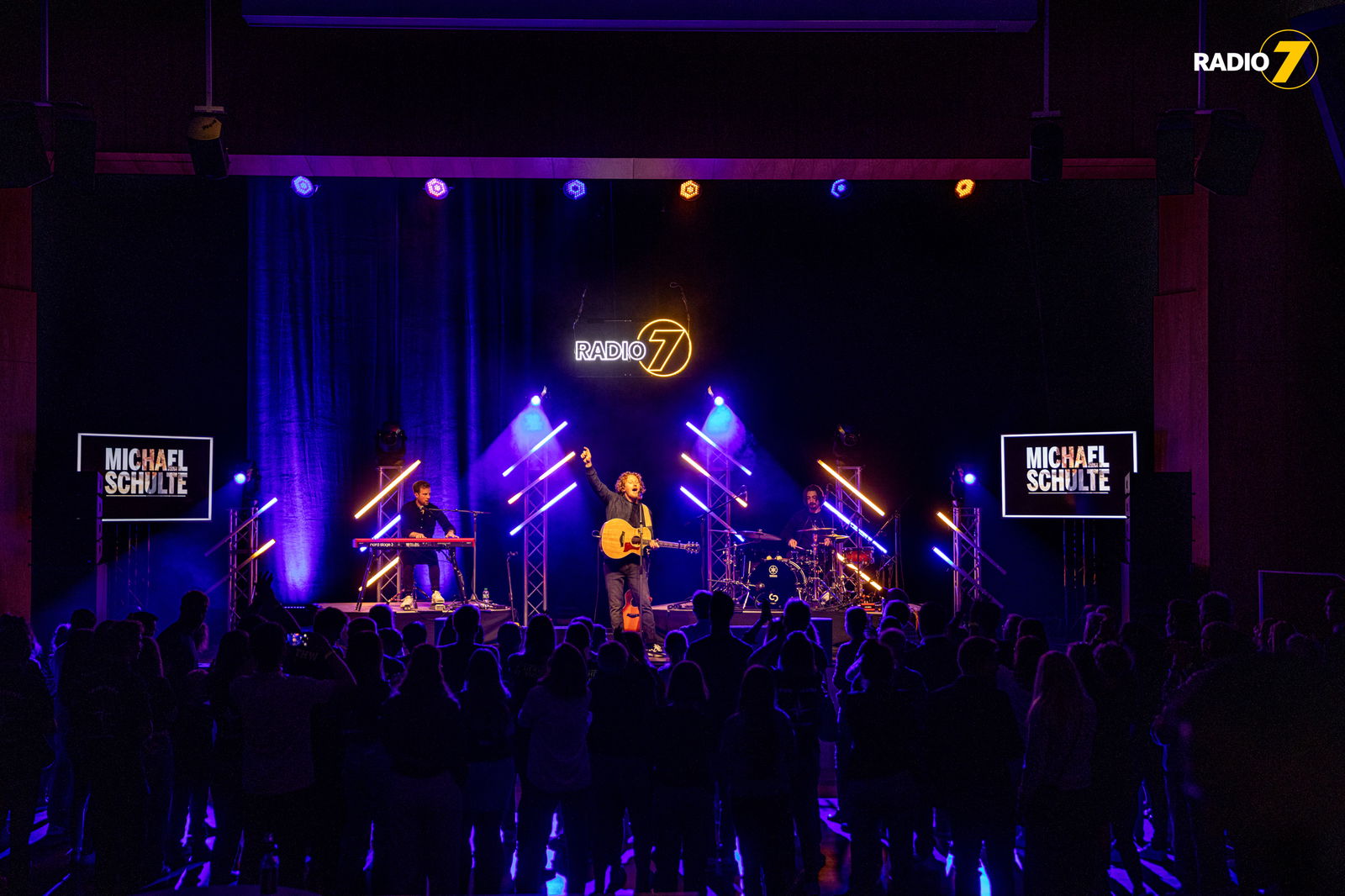 Michael Schulte beim Radio 7 DANKE-Konzert für unsere Hochwasserhelden