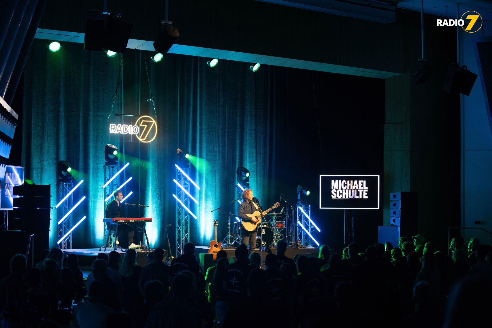 Michael Schulte beim Radio 7 DANKE-Konzert für unsere Hochwasserhelden