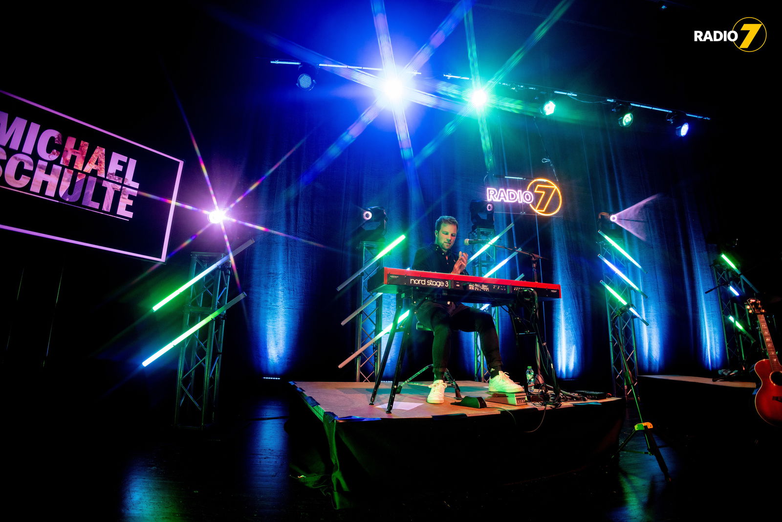 Michael Schulte beim Radio 7 DANKE-Konzert für unsere Hochwasserhelden