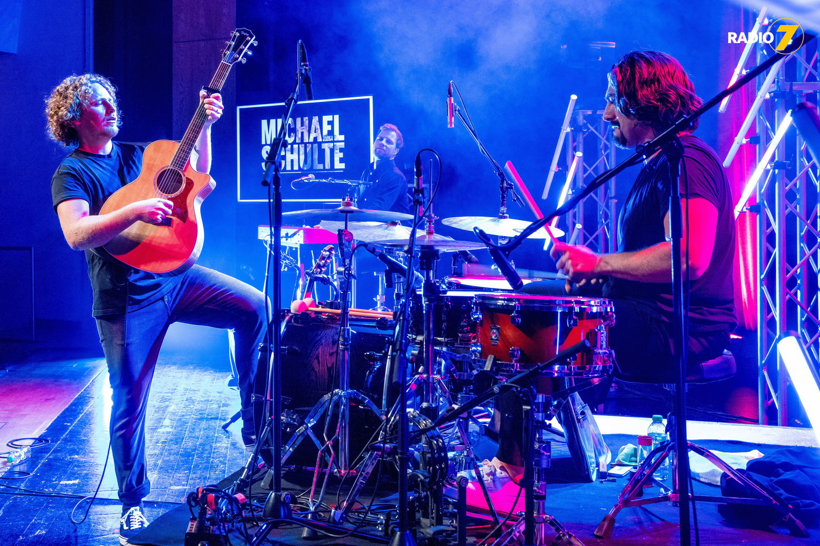 Michael Schulte beim Radio 7 DANKE-Konzert für unsere Hochwasserhelden