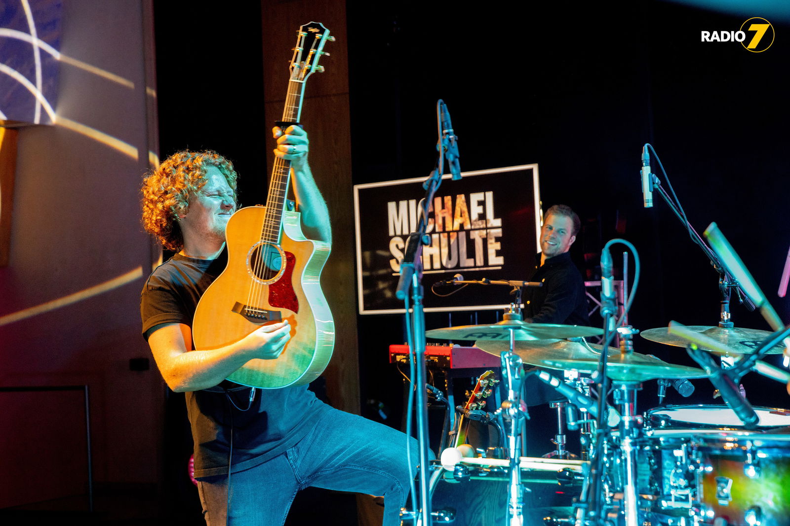Michael Schulte beim Radio 7 DANKE-Konzert für unsere Hochwasserhelden