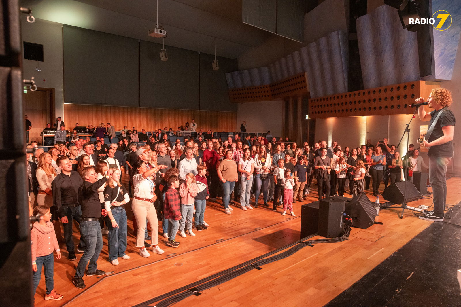 Michael Schulte beim Radio 7 DANKE-Konzert für unsere Hochwasserhelden