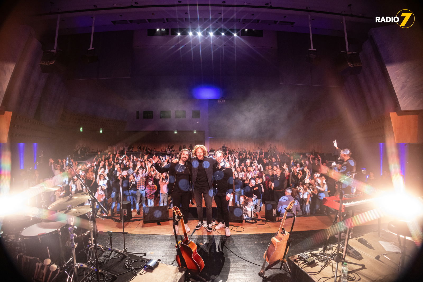 Michael Schulte beim Radio 7 DANKE-Konzert für unsere Hochwasserhelden