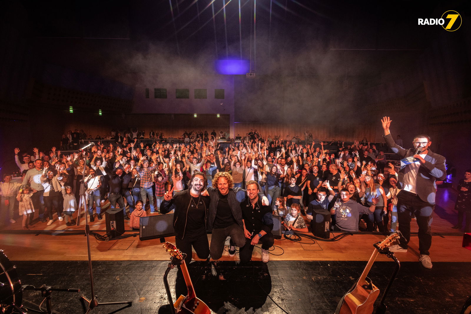 Michael Schulte beim Radio 7 DANKE-Konzert für unsere Hochwasserhelden