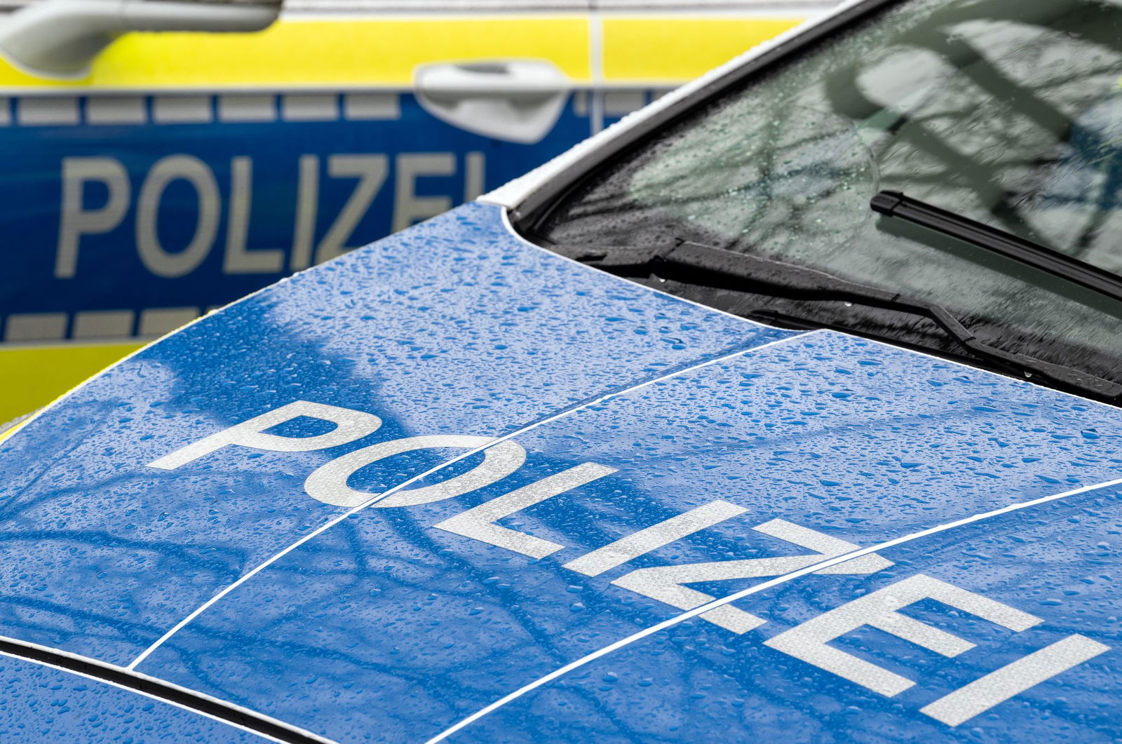 Vor der Schule reihten sich die Autos der Einsatzkräfte aneinander. (Symbolbild)