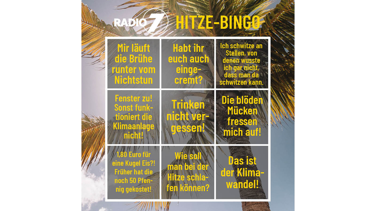 Hitze Bingo