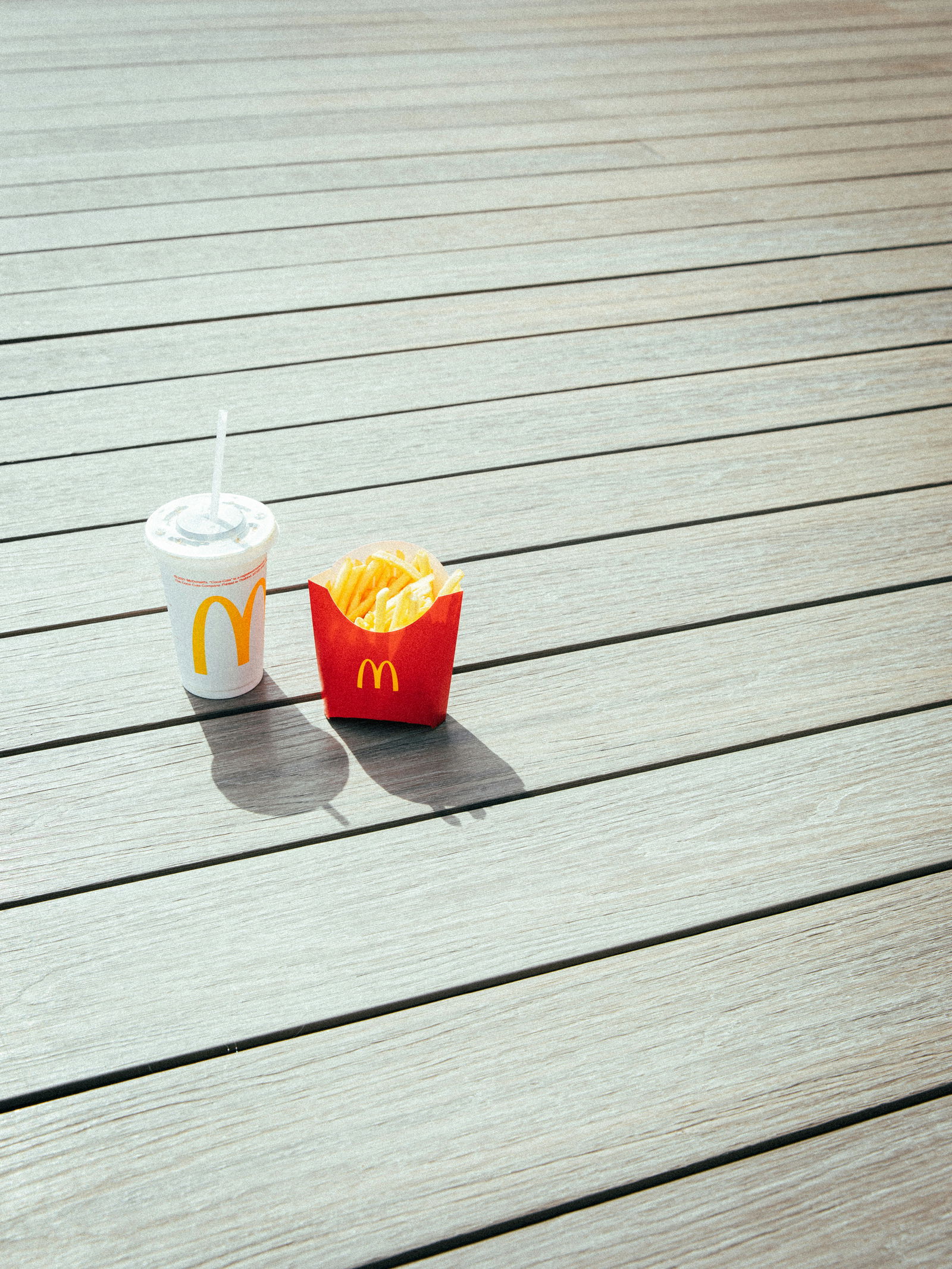 Cola und Pommes