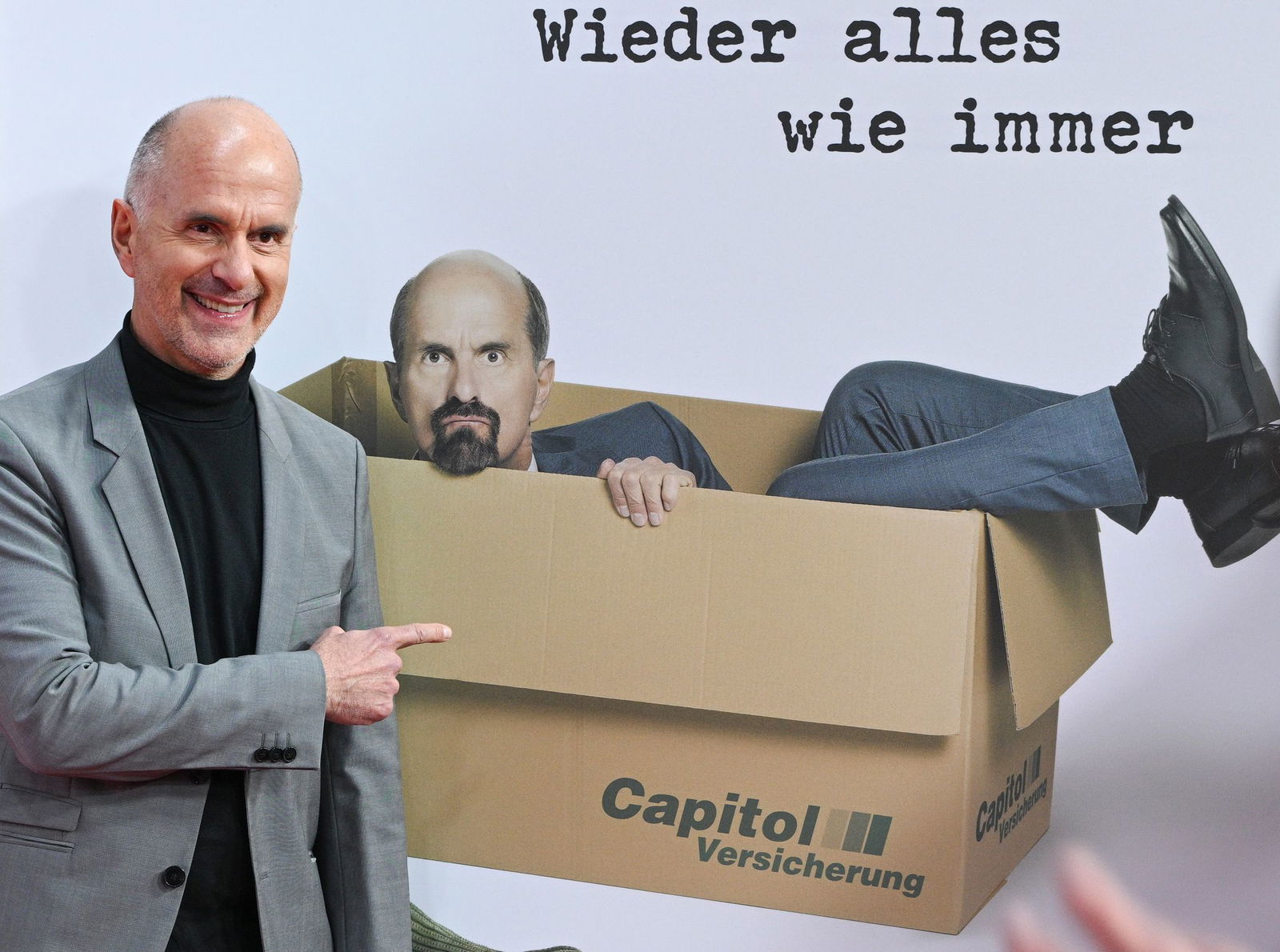 Christoph Maria Herbst sieht keine Ähnlichkeiten zu seiner Figur Stromberg. 