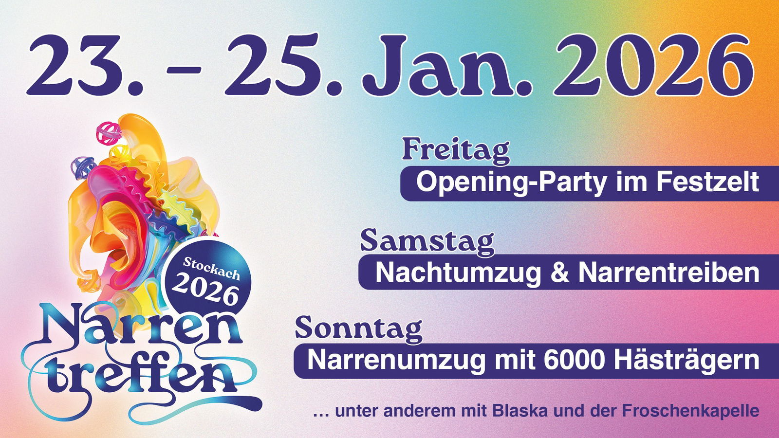 Narrentreffen Stockach 2026