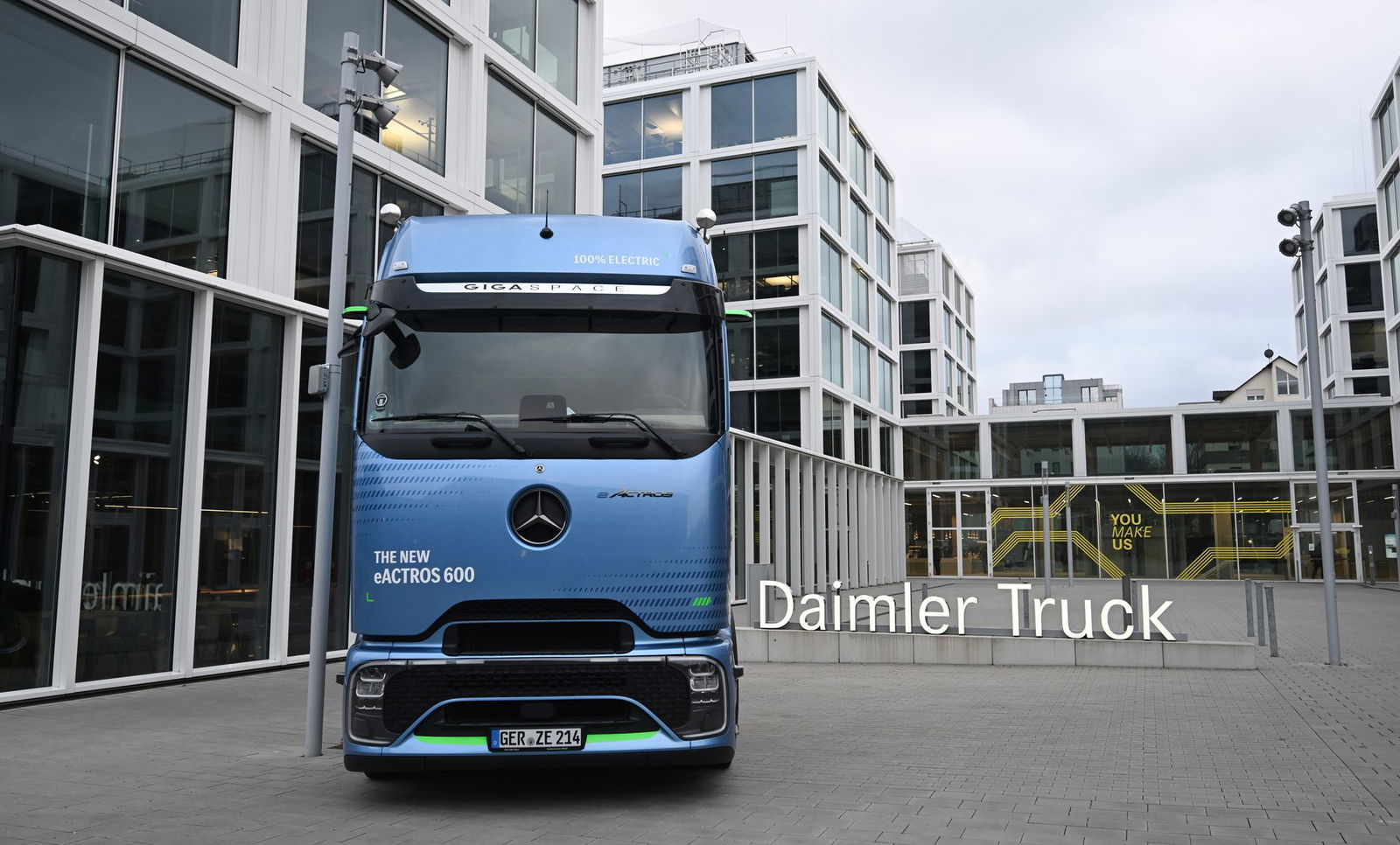 Daimler Truck verkaufte 2025 weniger Fahrzeuge als im Vorjahr. (Archivbild)