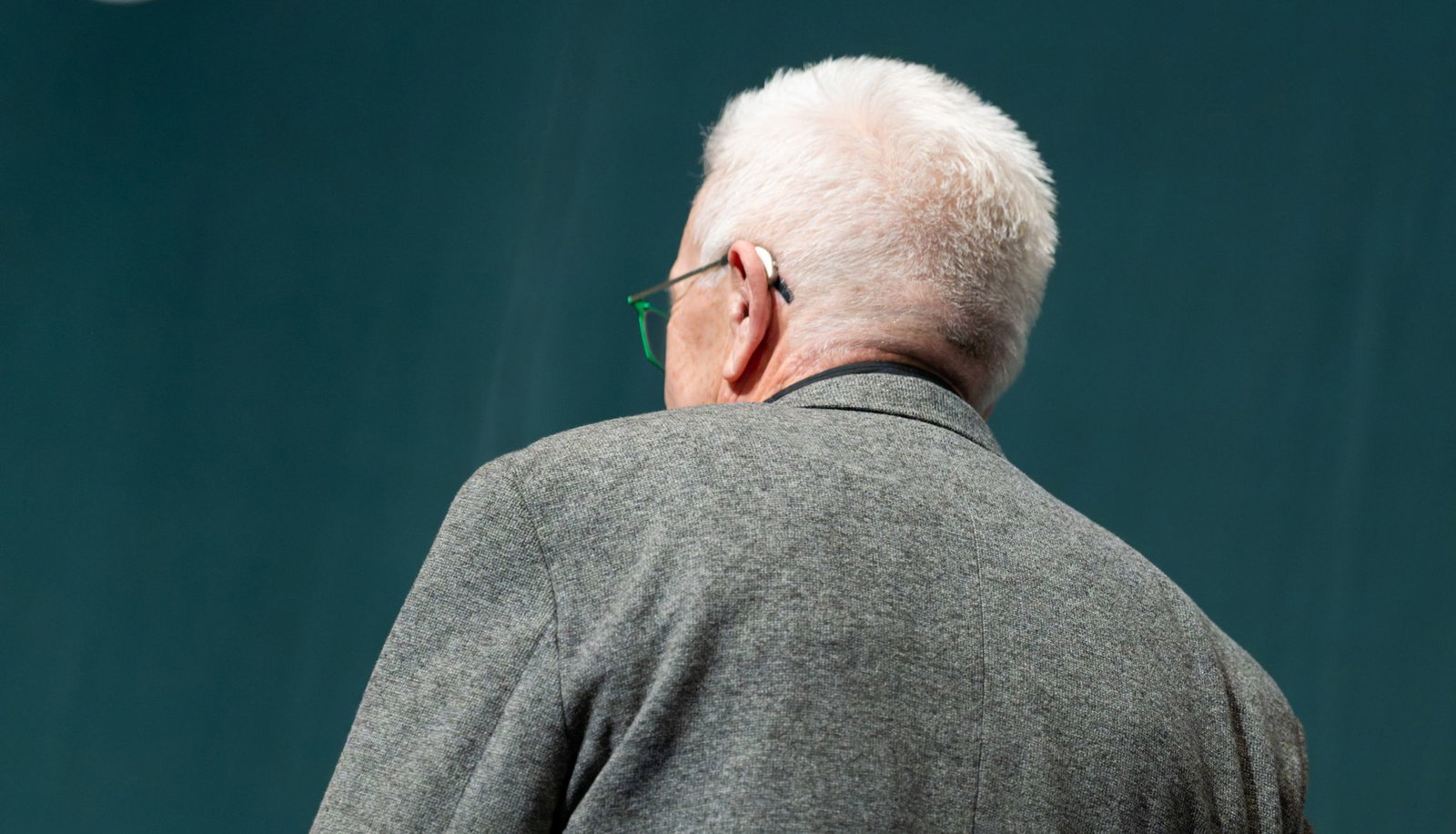 Kretschmann sagt Tschüss - ob er der Öffentlichkeit den Rücken kehrt, ist noch offen. 