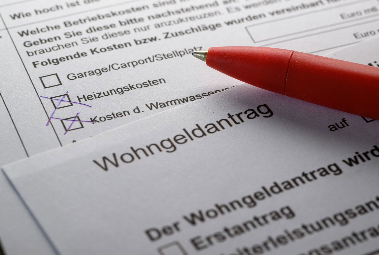 Die Bundesregierung plant Kürzungen beim Wohngeld. (Symbobild) 
