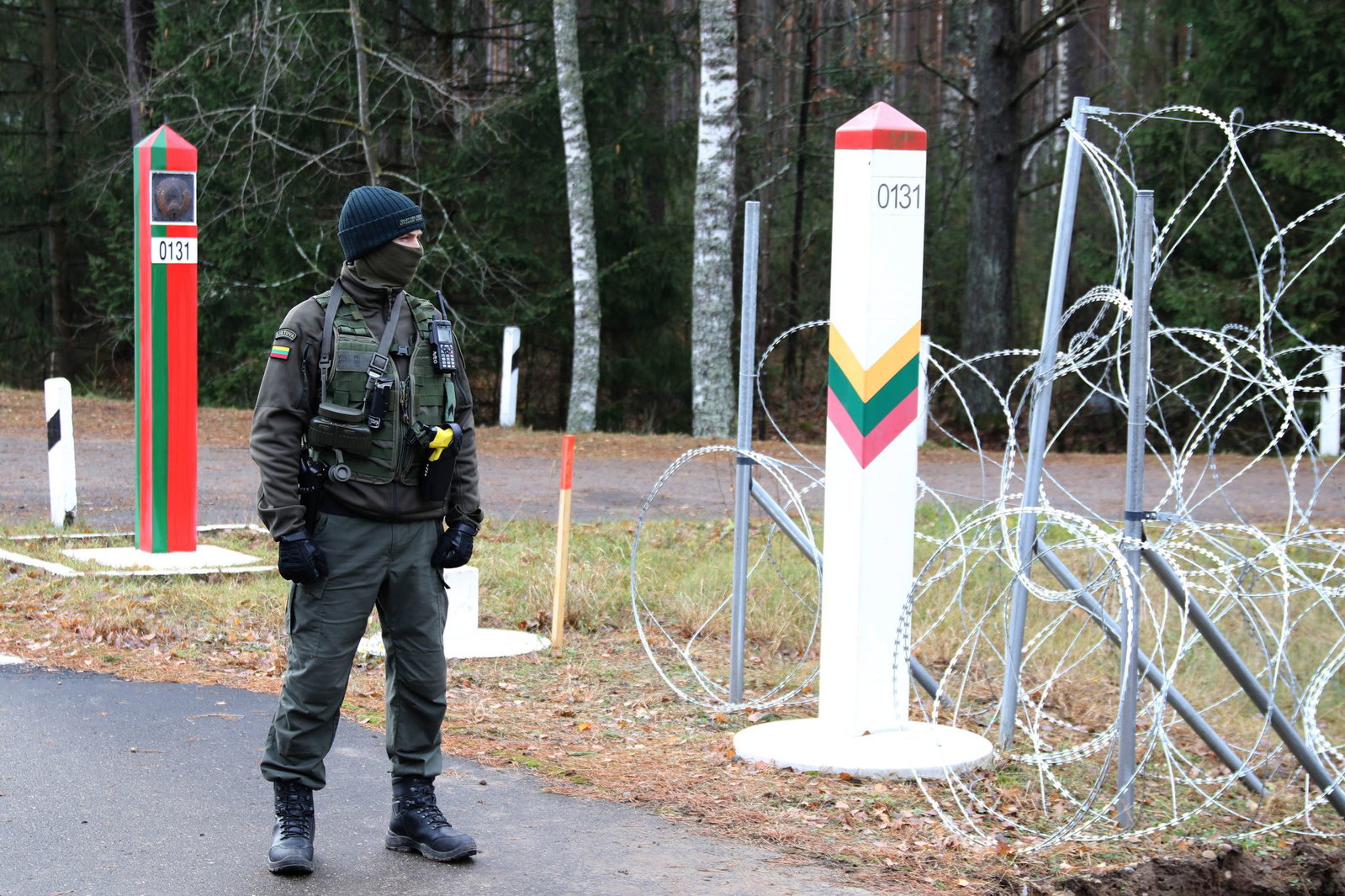 Lettland grenzt im Osten auf einer Länge von rund 172 Kilometern an Russlands engen Verbündeten Belarus. (Archivbild)