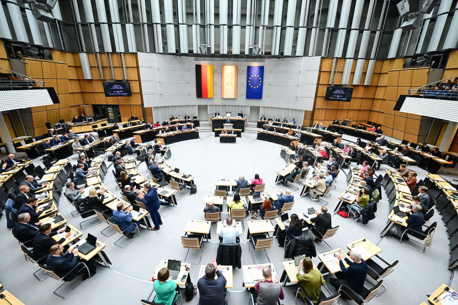 Im neugewählten Berliner Abgeordnetenhaus gibt es voraussichtlich weniger Sitze als bisher angenommen. (Archivbild) 