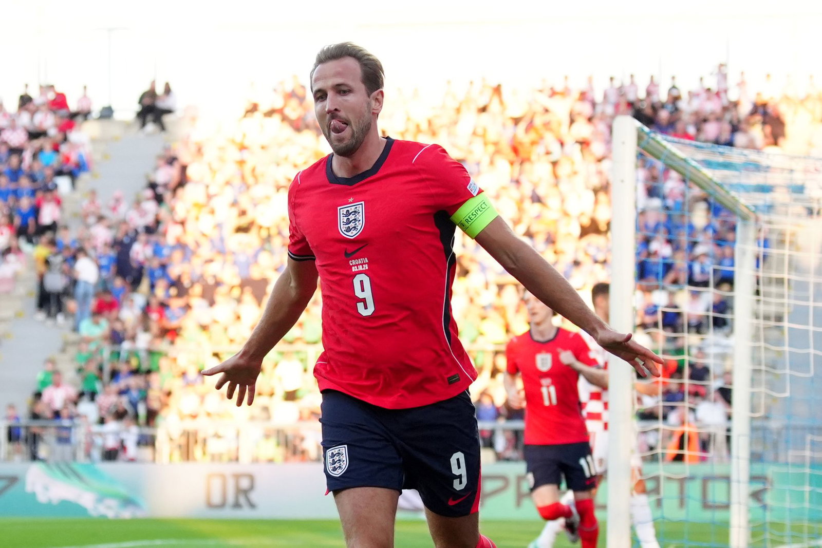 Auch Harry Kane trifft in Rijeka.