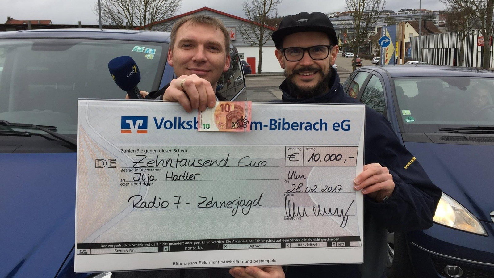 Ilja findet den Promi 10er im Baumarkt | RADIO 7