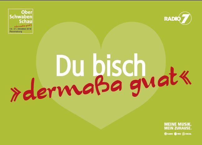 Exklusiv für die Oberschwabenschau aufgelegt: Die "Du bisch dermaßa guat"-Postkarten