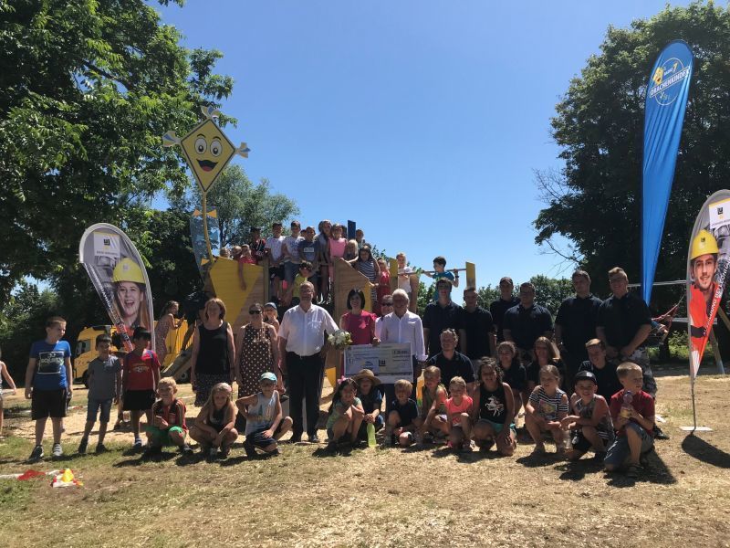 Drachenkinderspielplatz Eröffnung in Munderkingen