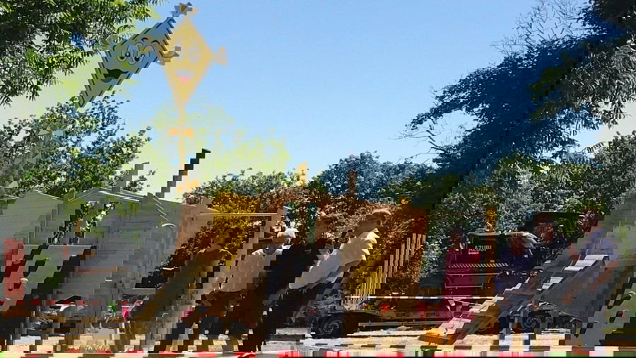 Eröffnung des Drachenkinderspielplatzes