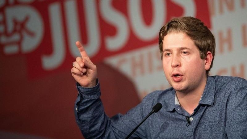 Kevin Kühnert, Bundesvorsitzender der Jungsozialisten (Jusos)