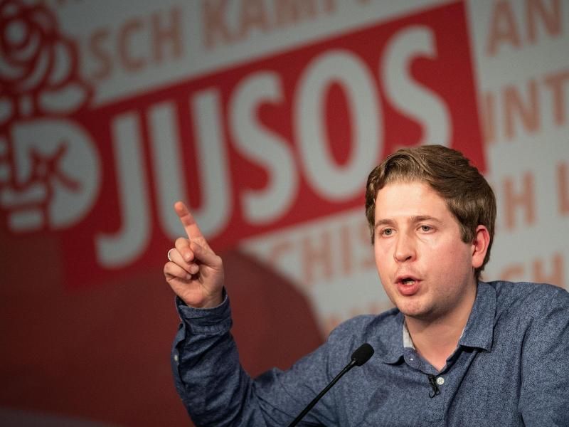 Kevin Kühnert, Bundesvorsitzender der Jungsozialisten (Jusos)