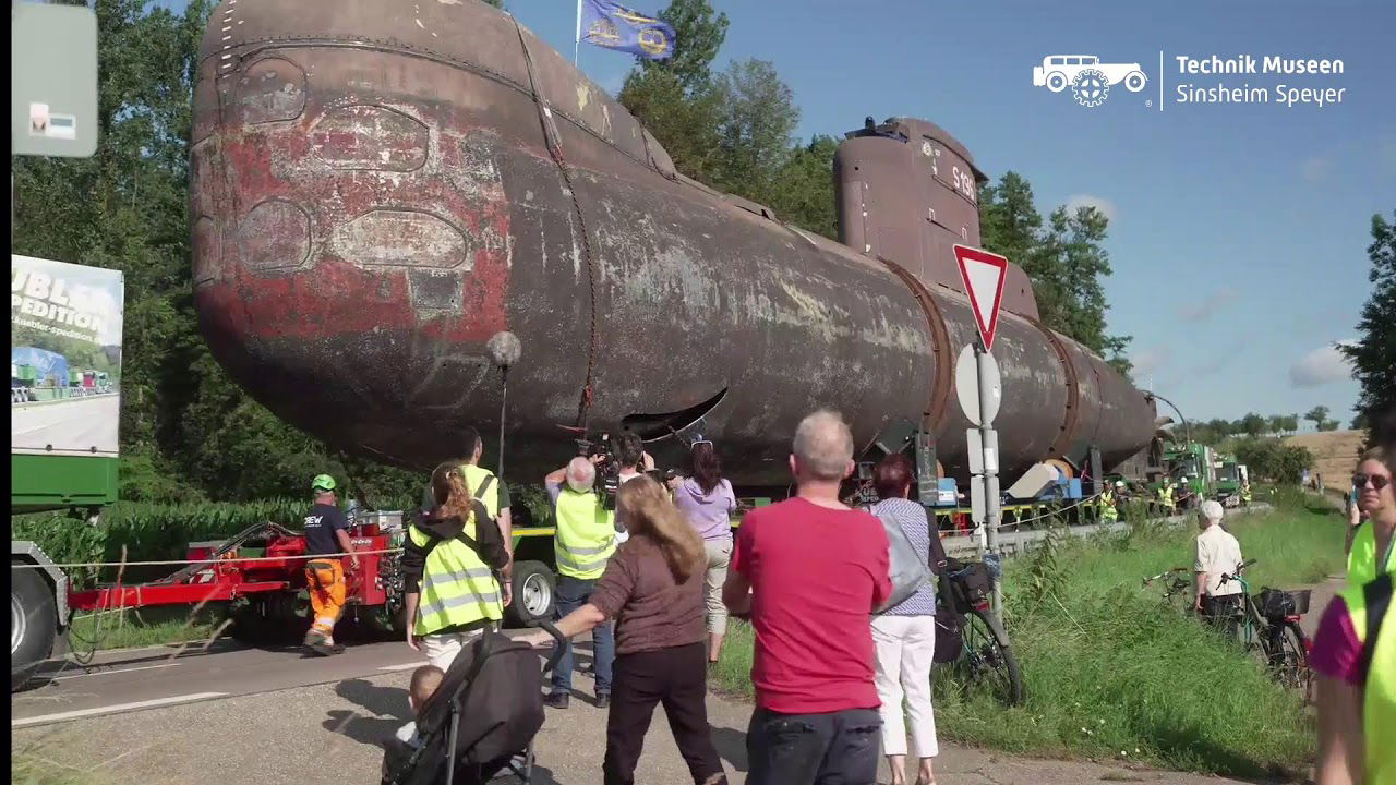 U17 Live – Die letzten Etappen des spektakulären U-Boot Transports